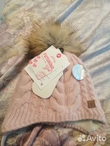 Шапка для девочки новая