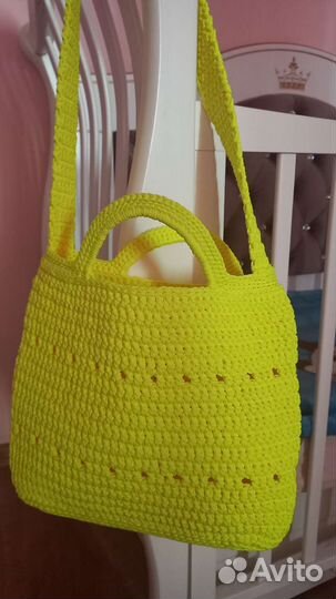 Вязаная сумка крючком