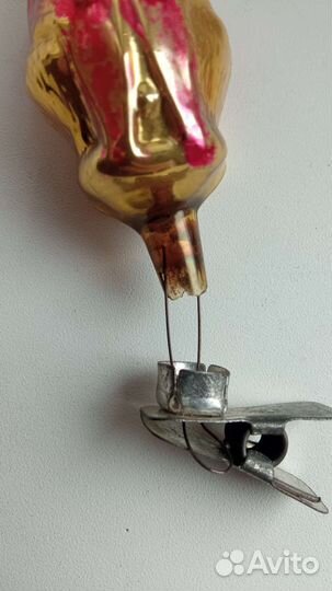 Елочные игрушки СССР прищепки