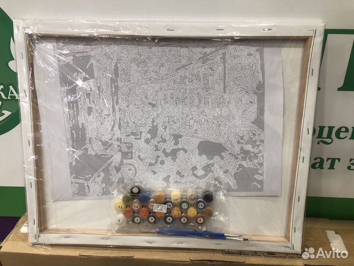 Картины раскраски по номерам