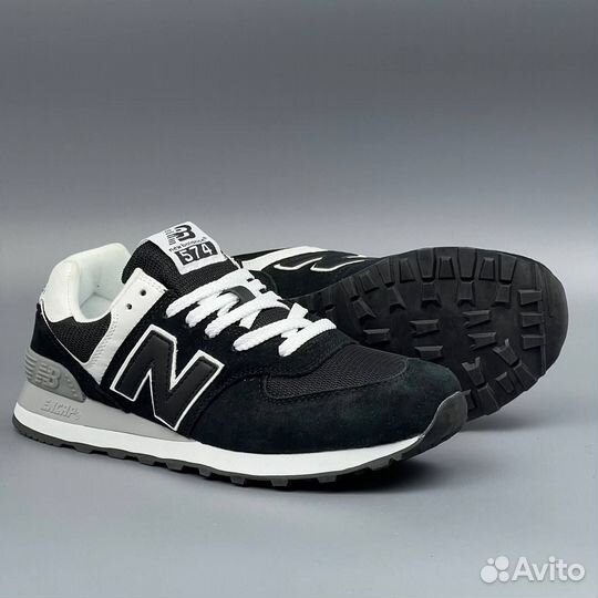 Кроссовки new balance 574 classic black