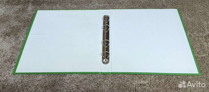 Альбом для монет и купюр на 4-х кольцах