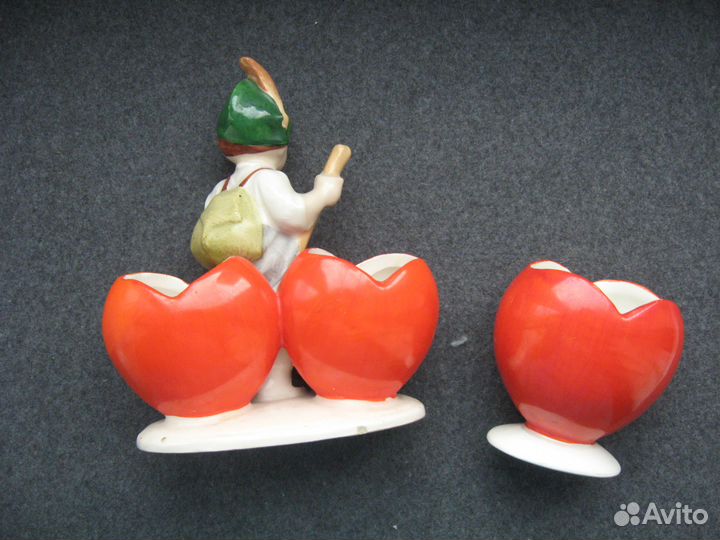 Фарфоровая фигурка Hertwig Германия 1920-1930 год