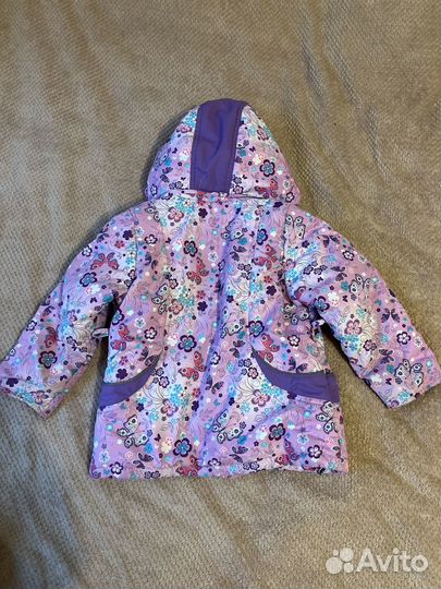 Зимний костюм для девочки 92