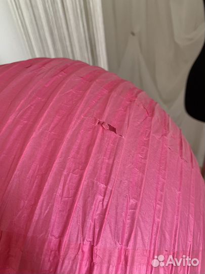 Абажур бумажный шар