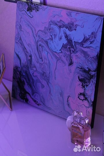 Интерьерная картина Fluid Art