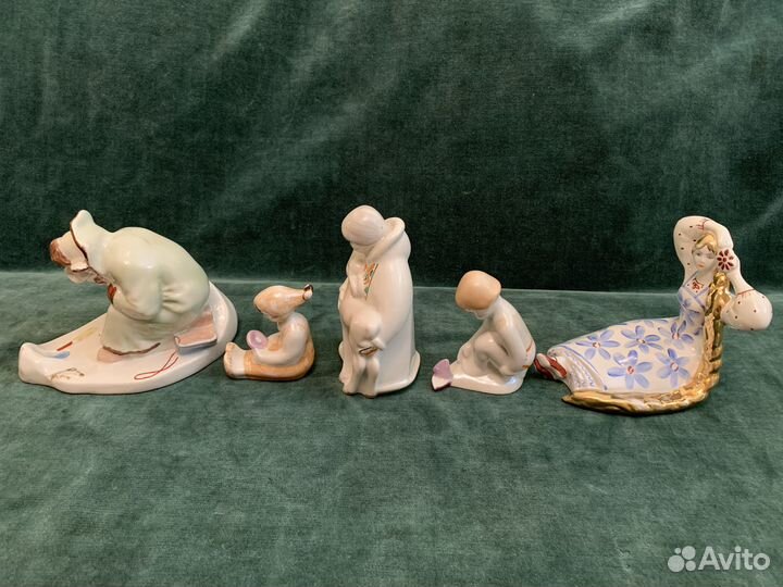 Фарфоровые статуэтки времен СССР