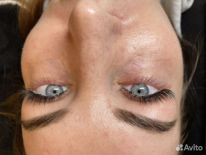 Наращивание ресниц на дому