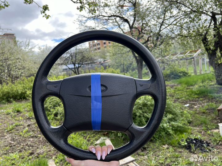 Руль на priora 1 с подушкой безопасности