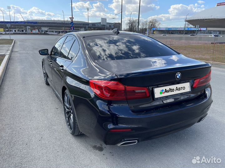 BMW 5 серия 3.0 AT, 2017, 82 000 км