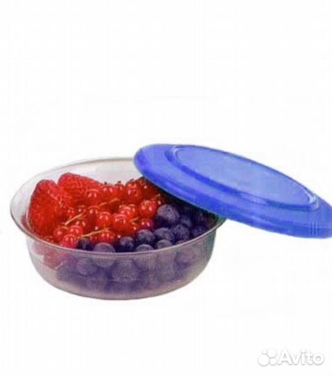 Tupperware Новая Чаша / Миска Черная Крышка 275 мл