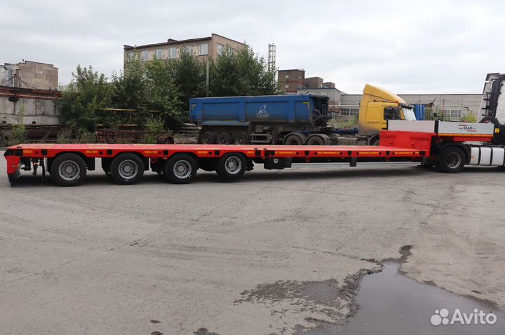 Полуприцеп трал (тяжеловоз) Saab 9891, 2023