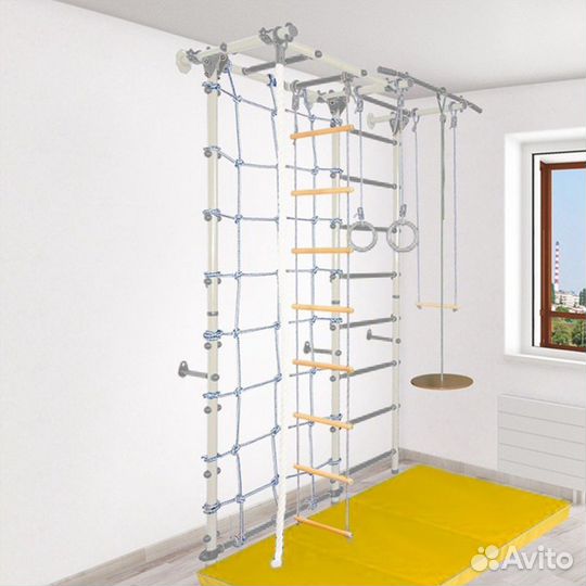 Детская стенка с рукоходом (пастель)