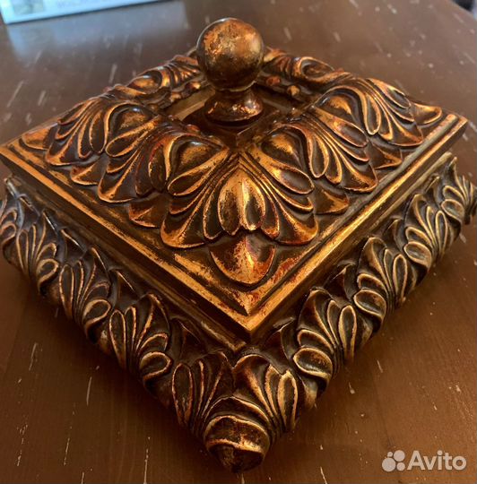 Шкатулка дерево