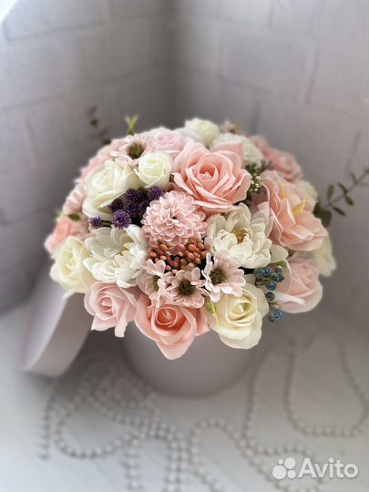 Букеты из мыльных цветов