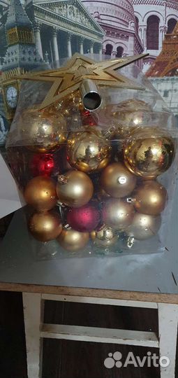 Новогодние шары на елку