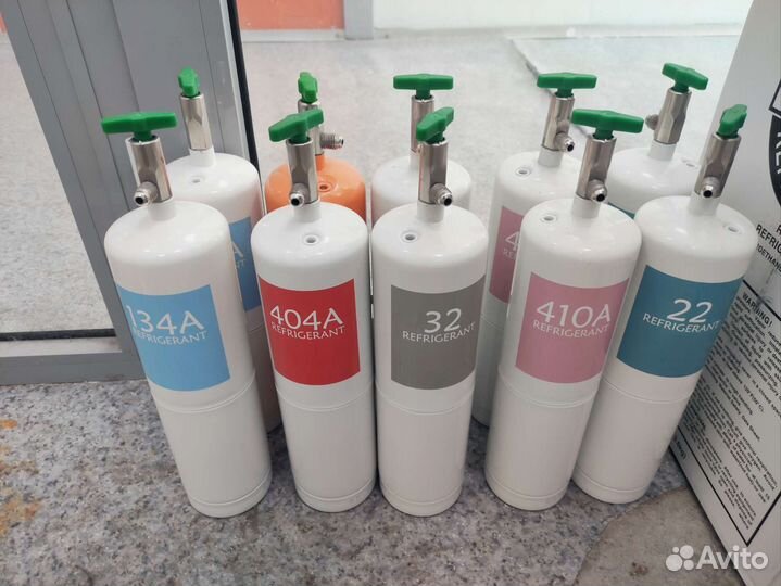 Фреон r134а r22 r410a r404a r32 Хладагент