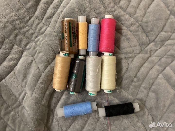 Нитки швейные