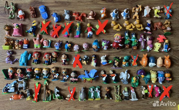 Игрушки из киндера