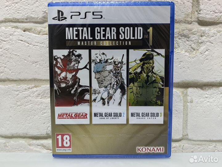 Metal Gear Solid: Master Collection Vol1 PS5 новый