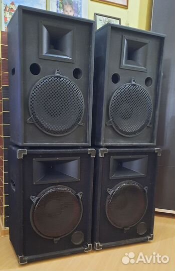 Колонки Pro-YBF 2000W 4шт D12