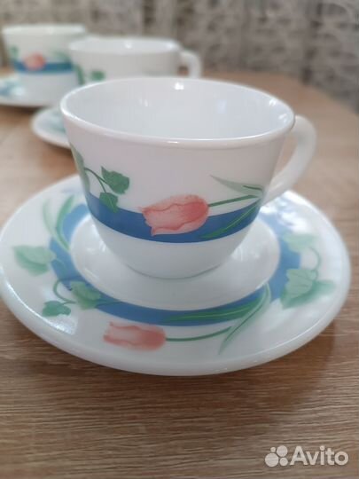 Чашка с блюдцем