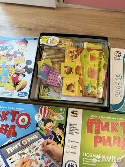 Настольные игры bondibon развивашки