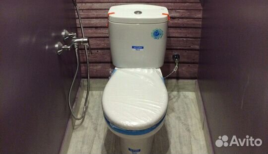 Установка, ремонт унитаза, бачка, замена арматуры