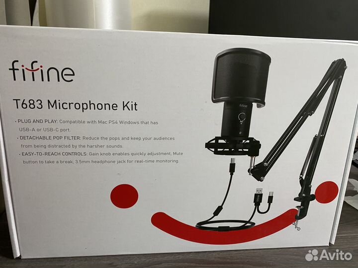 Микрофон Fifine t683 Microphone Kit