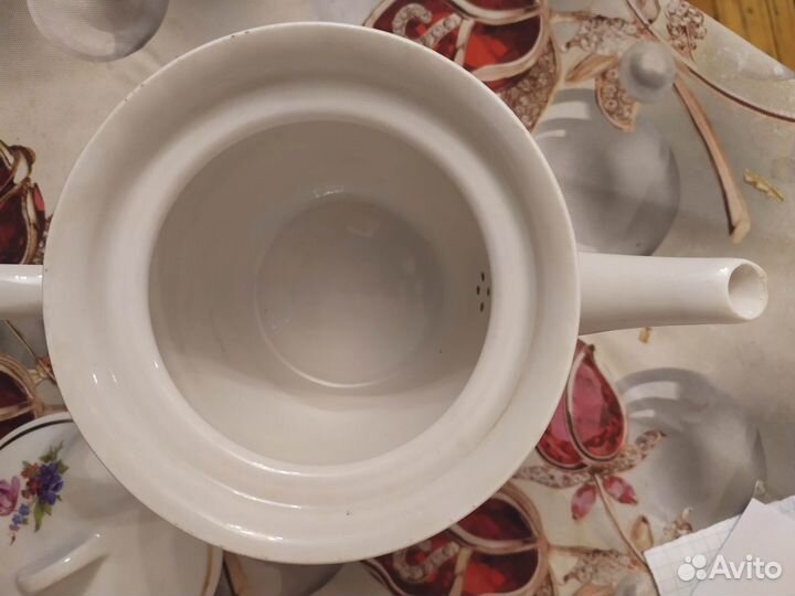 Заварочный чайник СССР и конфетница