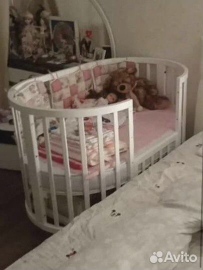 Кроватка круглая и овальная