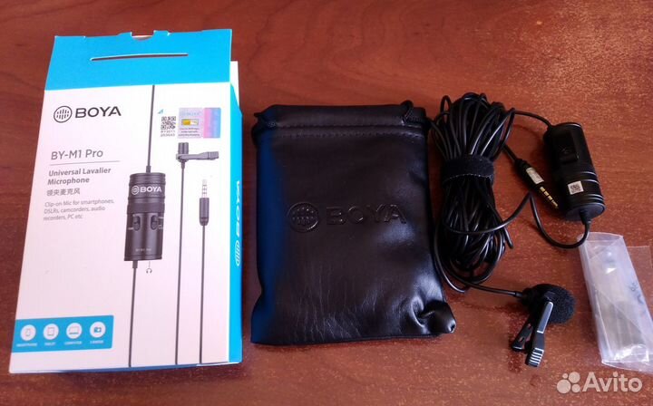 Микрофон петличный Boya BY-M1 PRO