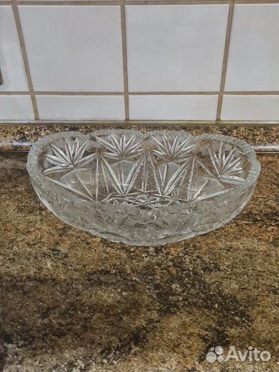 Хрустальная ваза