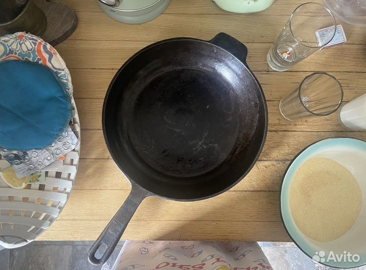 Сковорода чугунная СССР