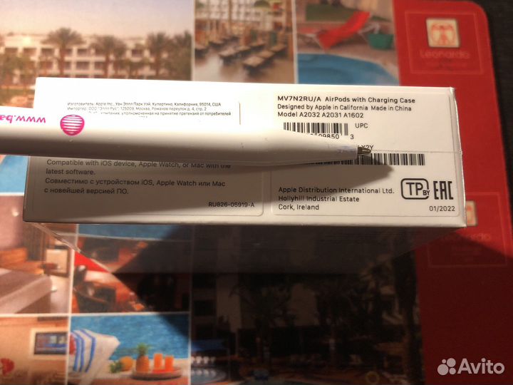 Наушники apple airpods 2 оригинал ростест