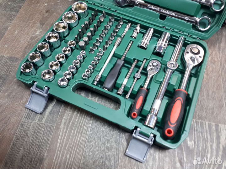 Набор инструментов для авто 82 предмета