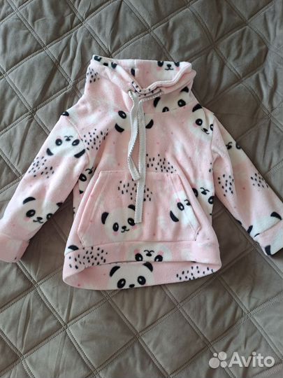 Флисовый костюм на девочку 80-86
