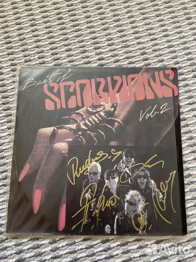 Виниловые пластинки scorpions