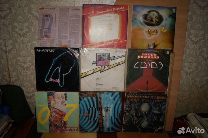 Виниловые пластинки (LP ) фирма мелодия 100 штук