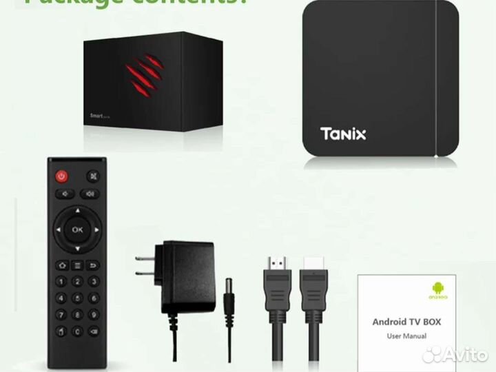 Android tv box tanix W2,S905w2, (2-16Gb) Android11