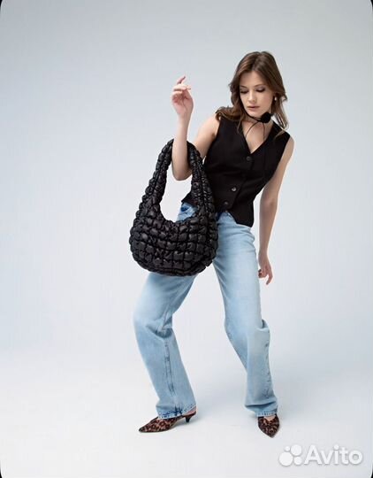 Сумка стеганая дутая gate31 ozhinskaya