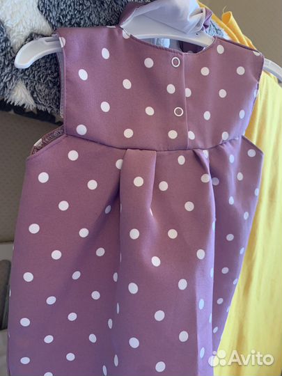 Платье для девочки 80