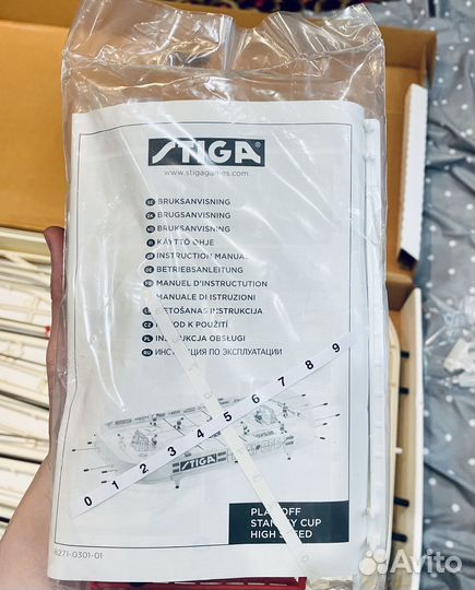 Настольный хоккей Stiga Play Off Swe-Fin