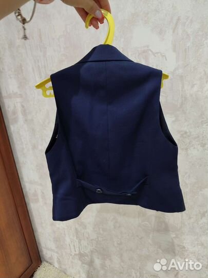 Жилетка для девочки школьная