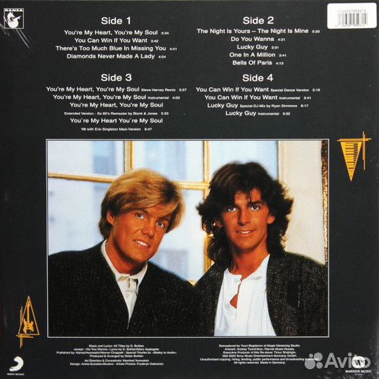Винил пластинка Modern Talking 