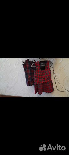 Школьная форма для девочки и рюкзак