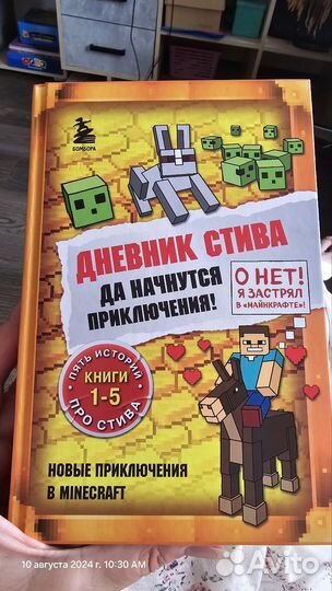 Книга Дневник стива да начнутся приключения