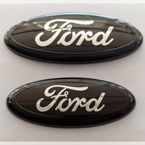 Комплект эмблем Ford Focus 3 чёрные