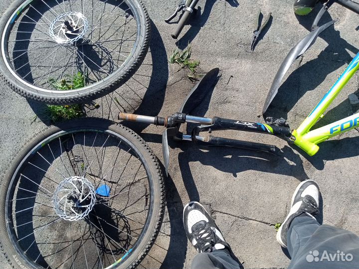 Запчасти на скоростной велосипед