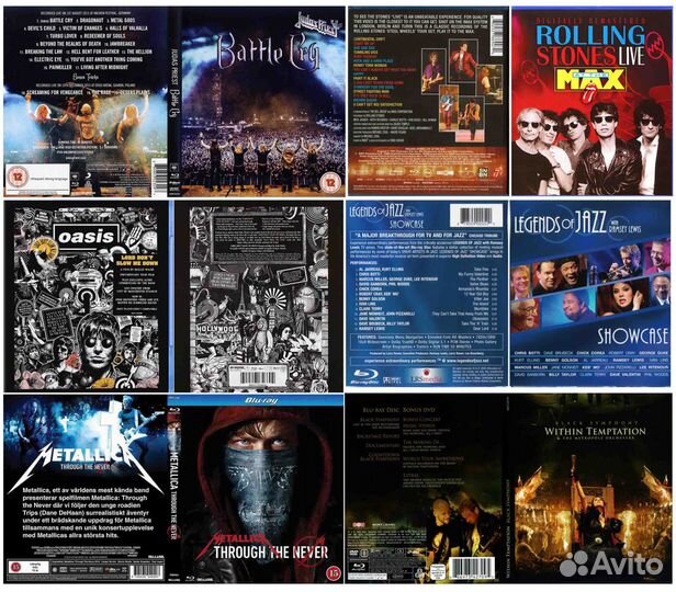 Rock - Pop - Jazz - Blu-Ray - 4K Made in Europe